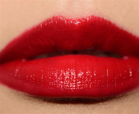 burberry mediteran red lipstick